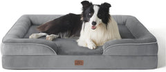 Sofa Dog Bed, Orthopedic Washable w/ Removable Cover, Waterproof Large