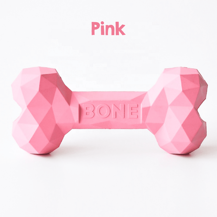 Bone Dog Chew Toy Pink